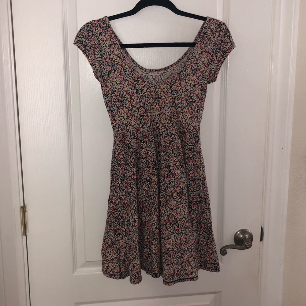 Floral circle dress